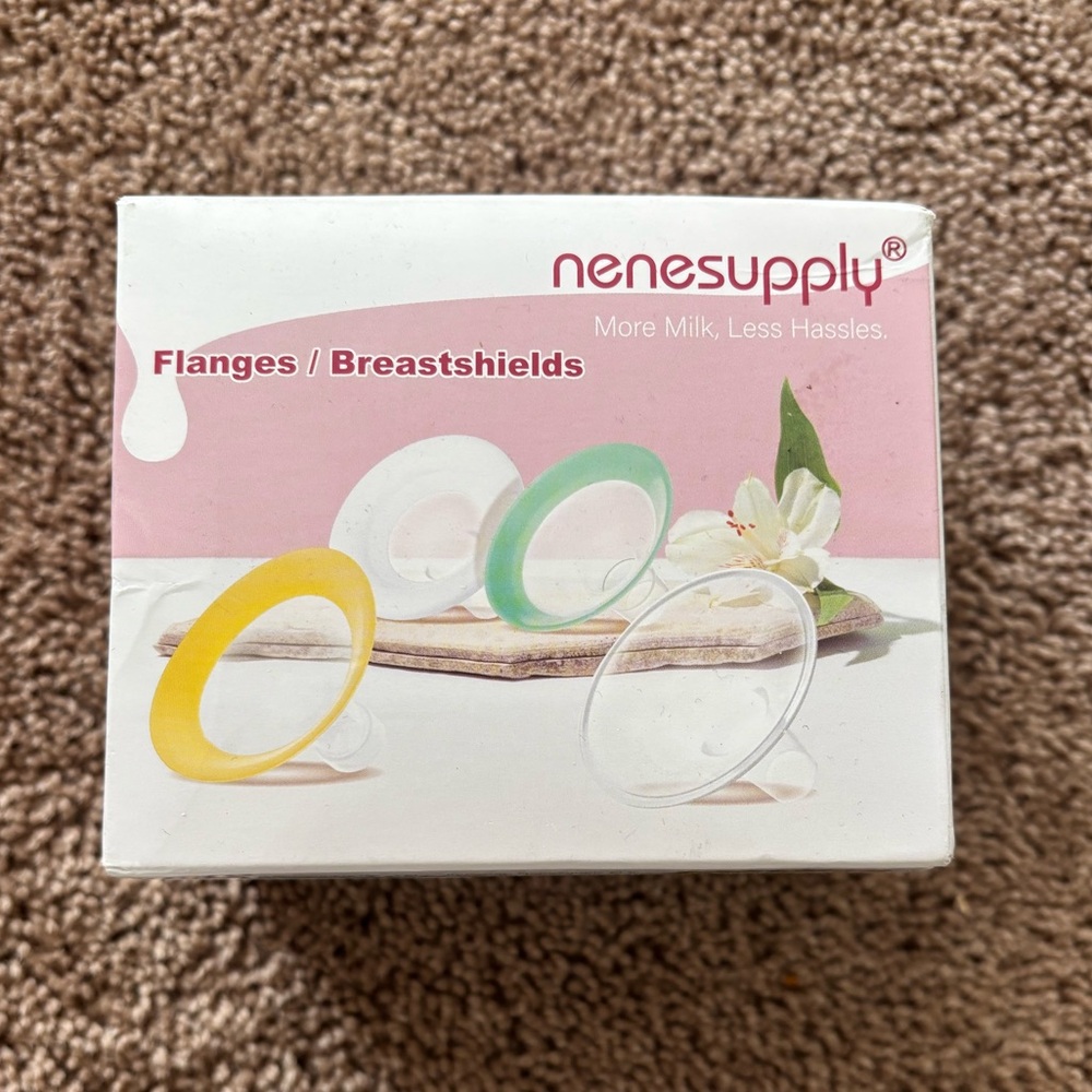 Flanges/Breastshields - Yellow, Green, White
